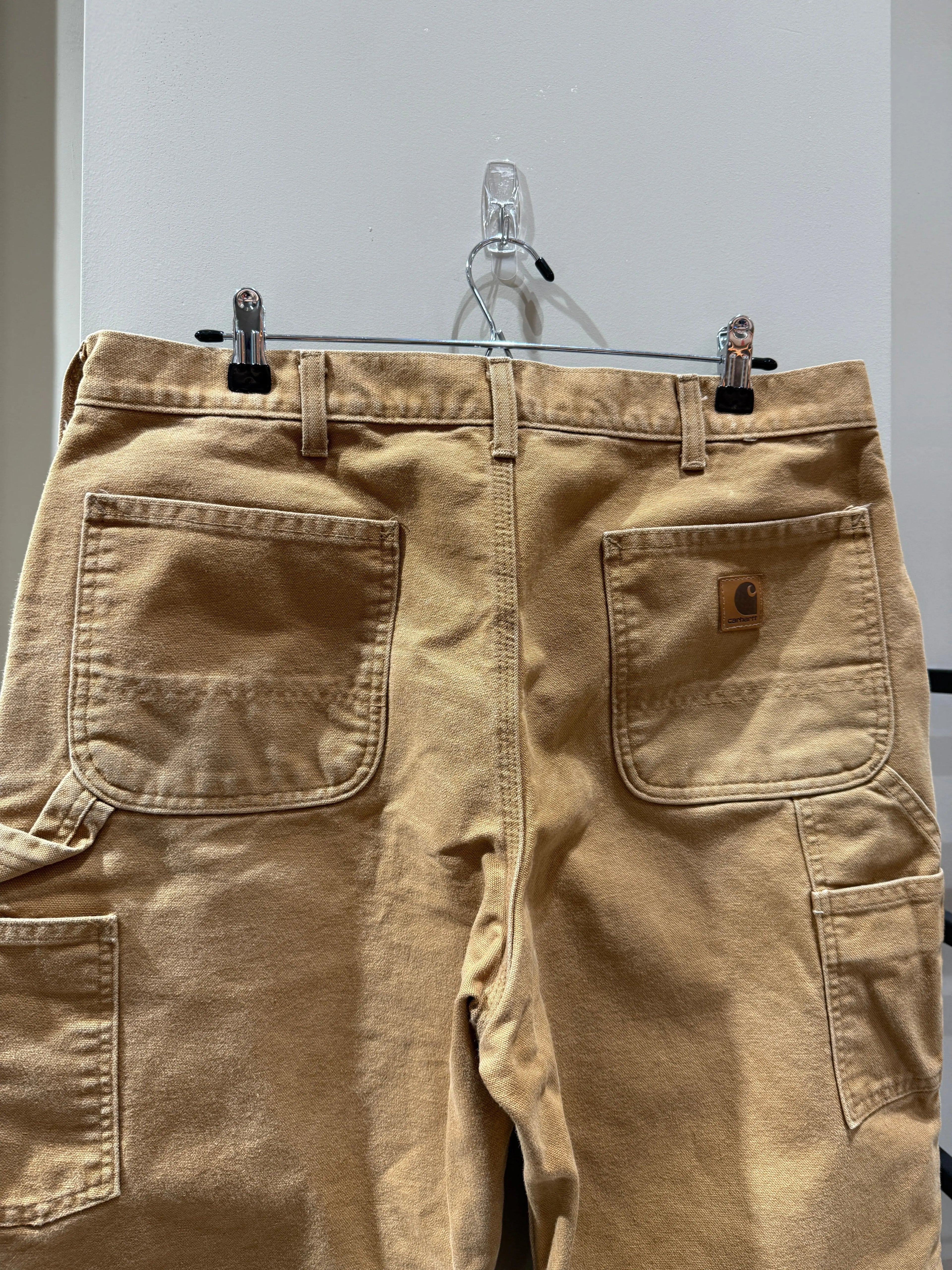 Vintage Carhartt Tan Carpenter Pants size 36 KIF Vintage