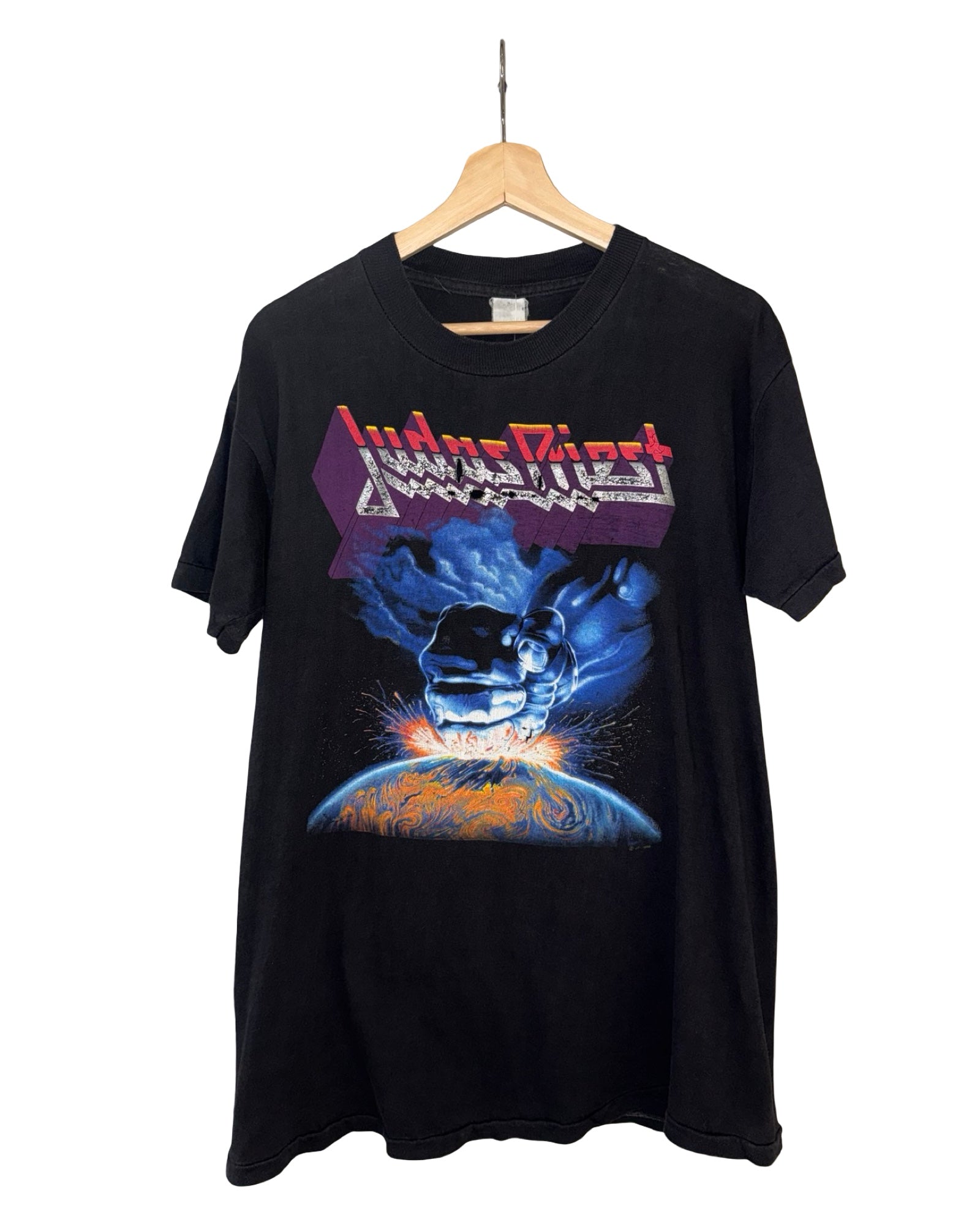 Vintage 1986 Judas Priest Ram it Down Tour Band Tee