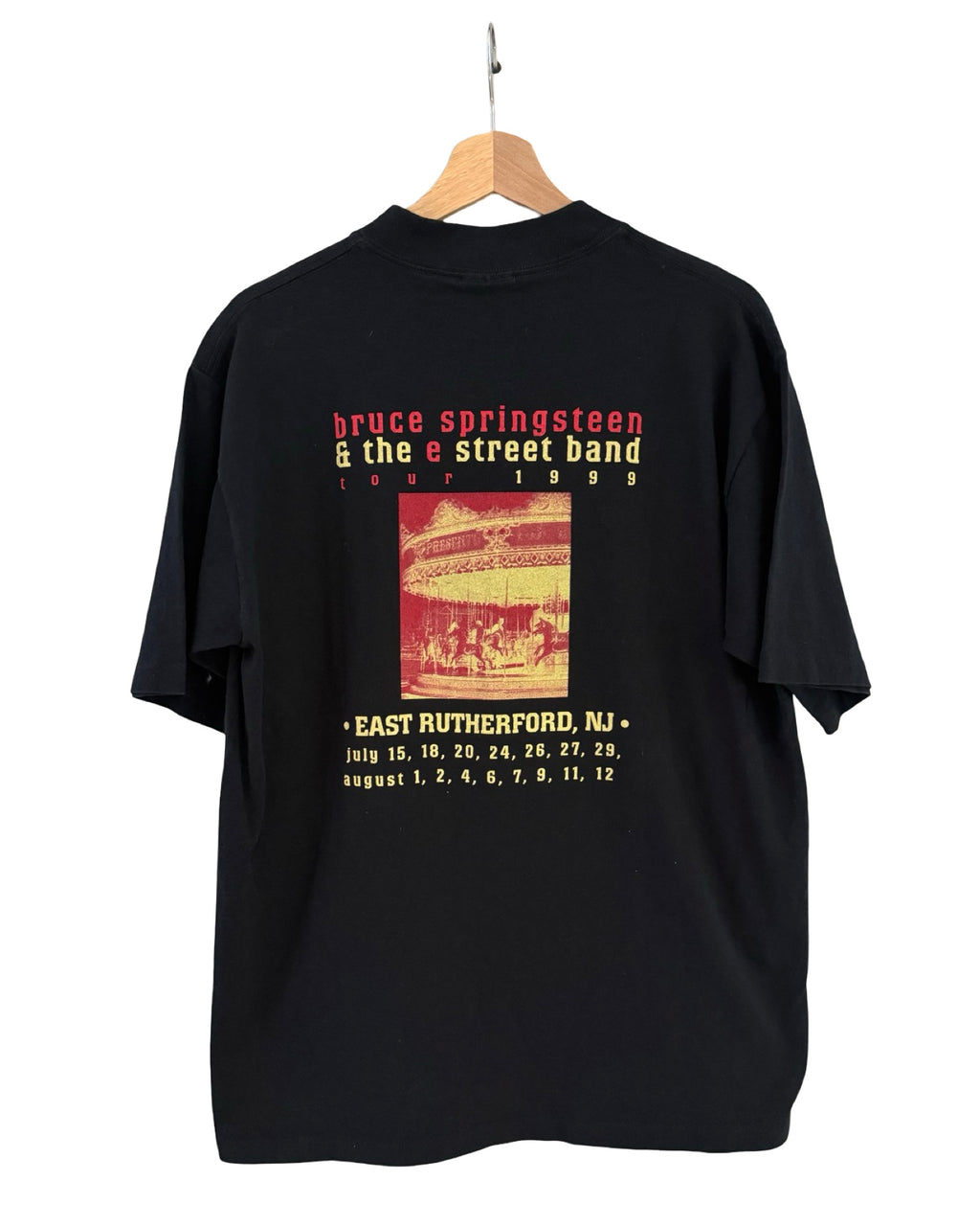 Vintage 1999 Bruce Springsteen & The E Street Band Tour Tee