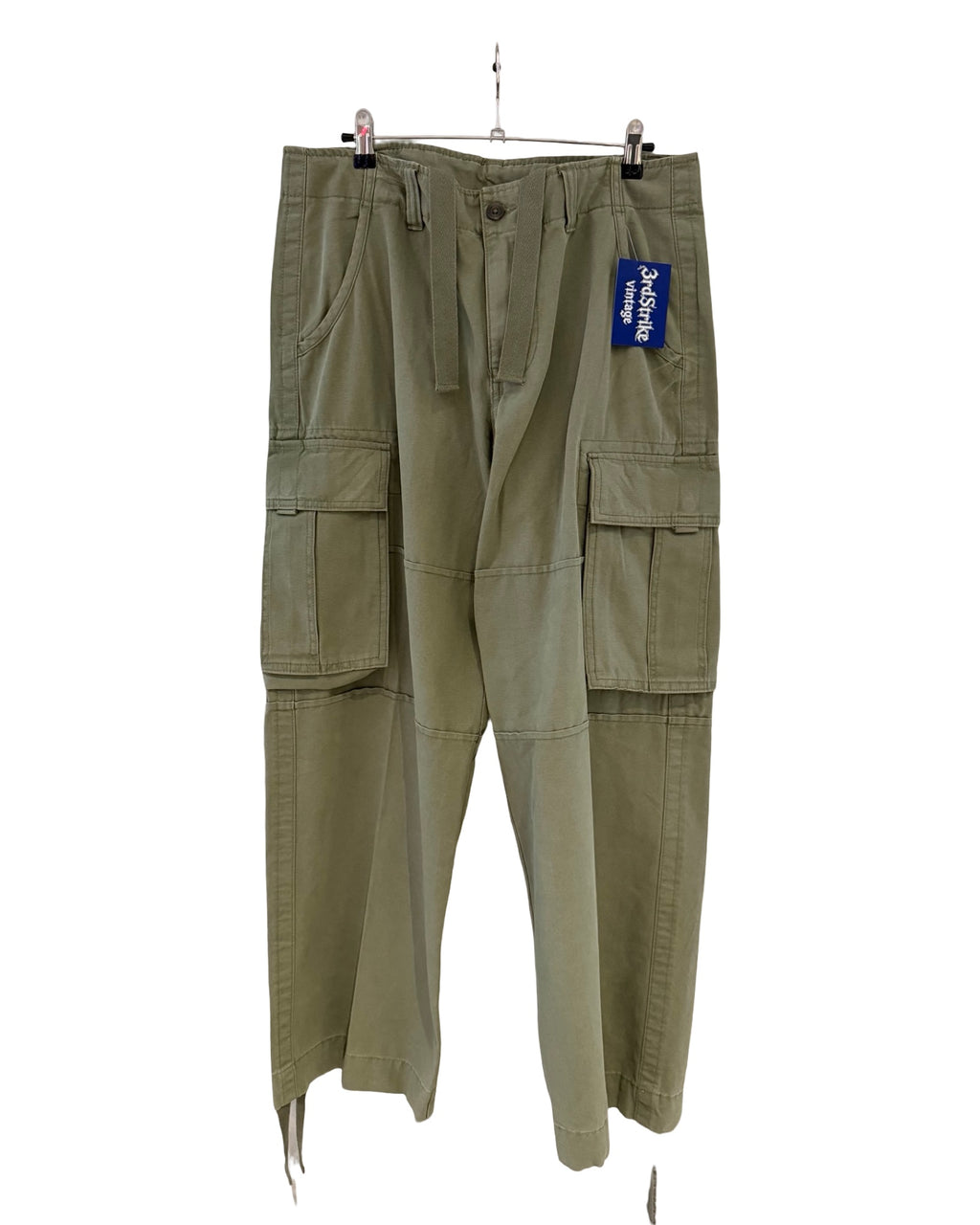 Vintage Army Cargo Drawstrings Pants