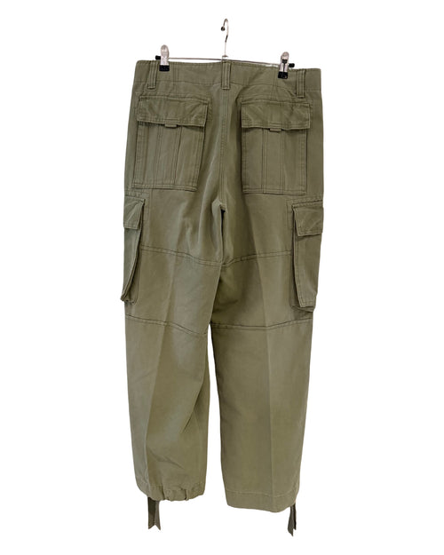 Vintage Army Cargo Drawstrings Pants