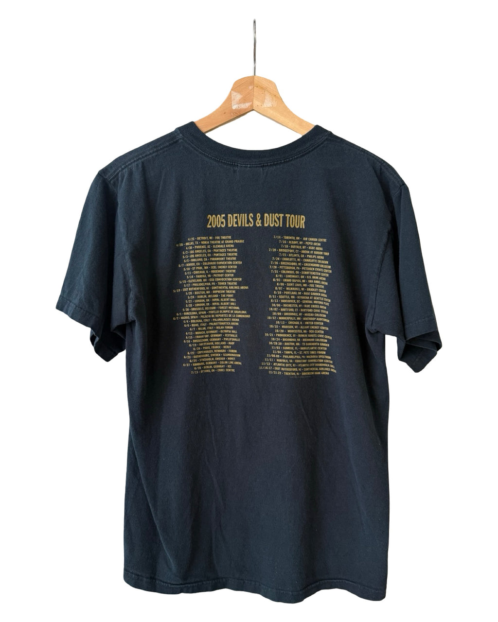 Vintage 2006 Bruce Springsteen Devil & Dust Tour Band Tee