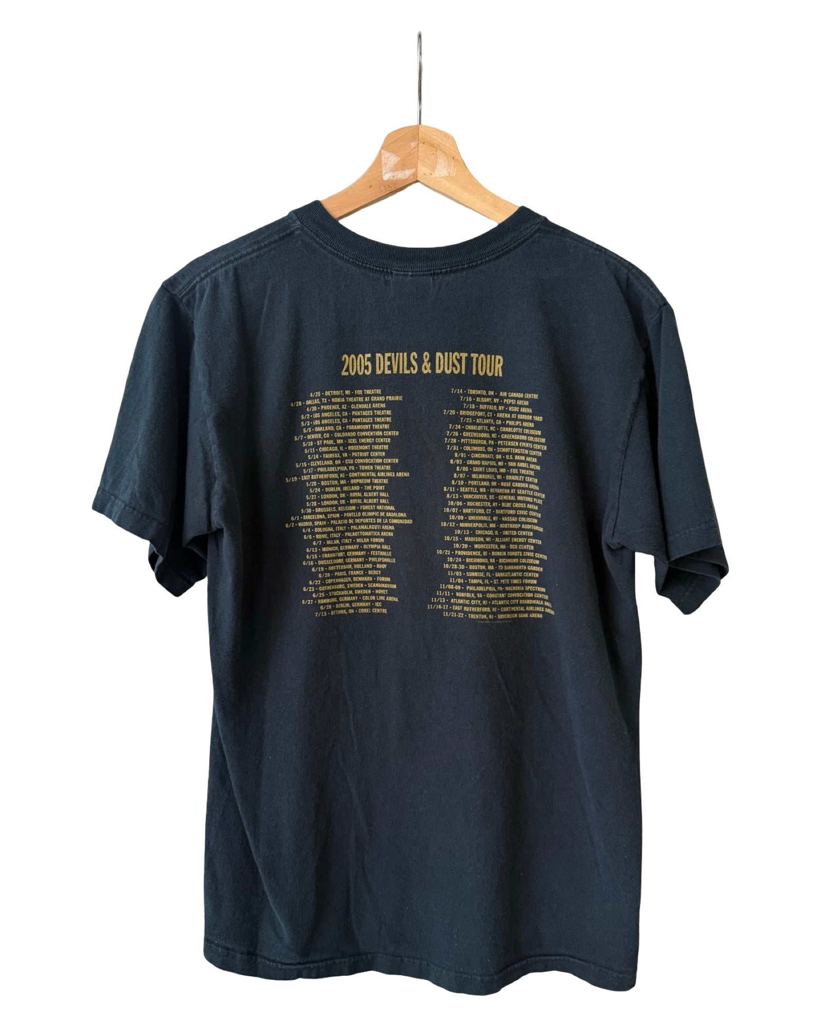 Vintage 2006 Bruce Springsteen Devil & Dust Tour Band Tee