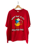 Vintage Y2K Adventure Time Cartoon Network Promo Tee