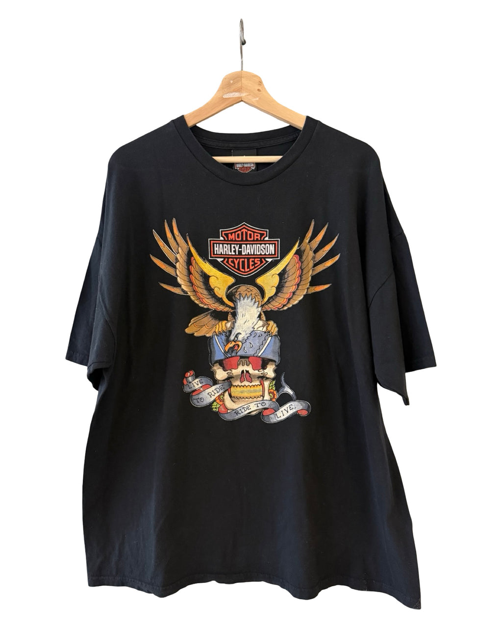 Vintage 2006 Harley Davidson Ed Hardy Tattoo Bahamas Tee
