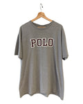 Vintage y2k Polo Ralph Lauren Gray Burgundy Tee