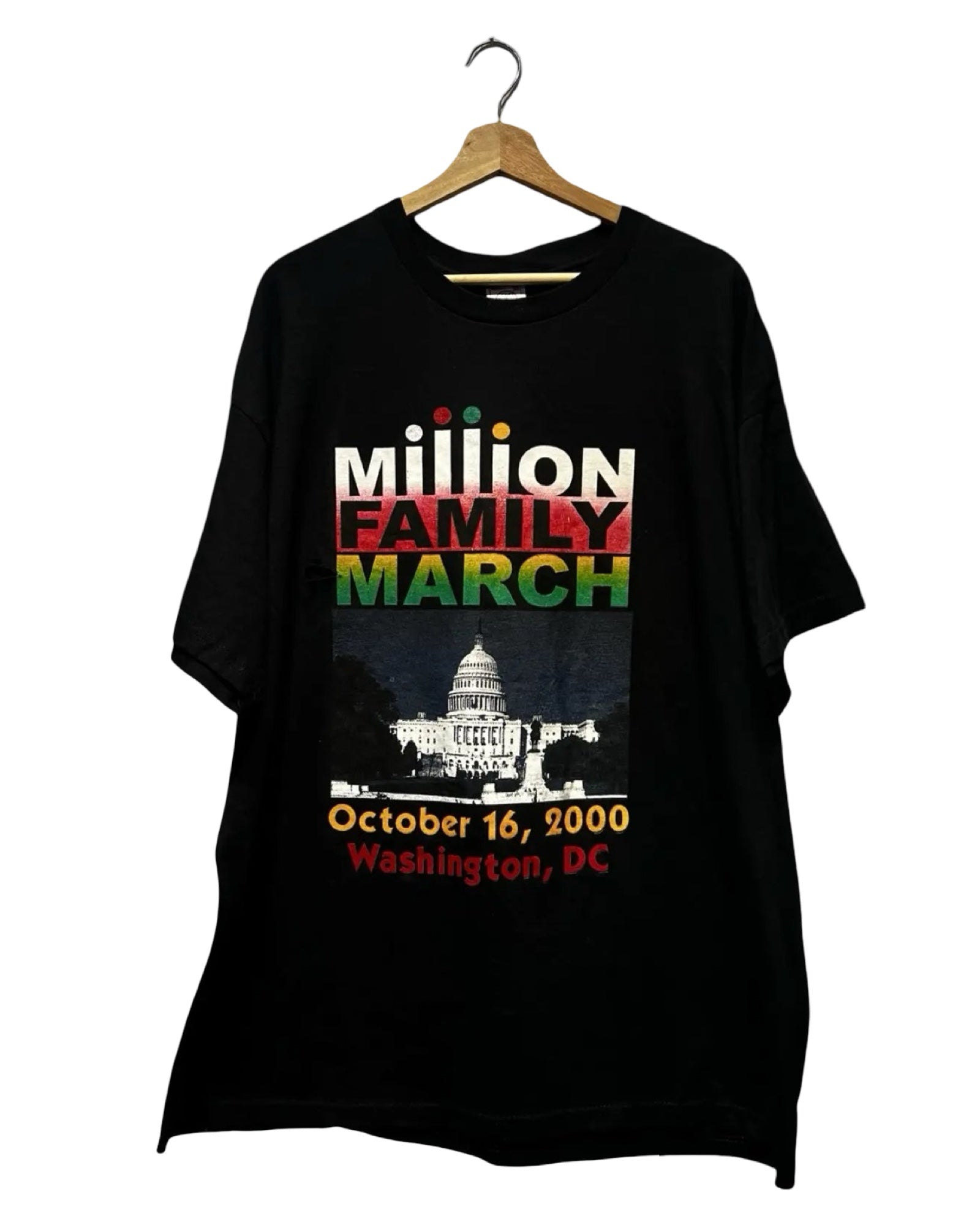 2000年 ミリオンマンマーチ ワシントンDC ヴィンテージTシャツ