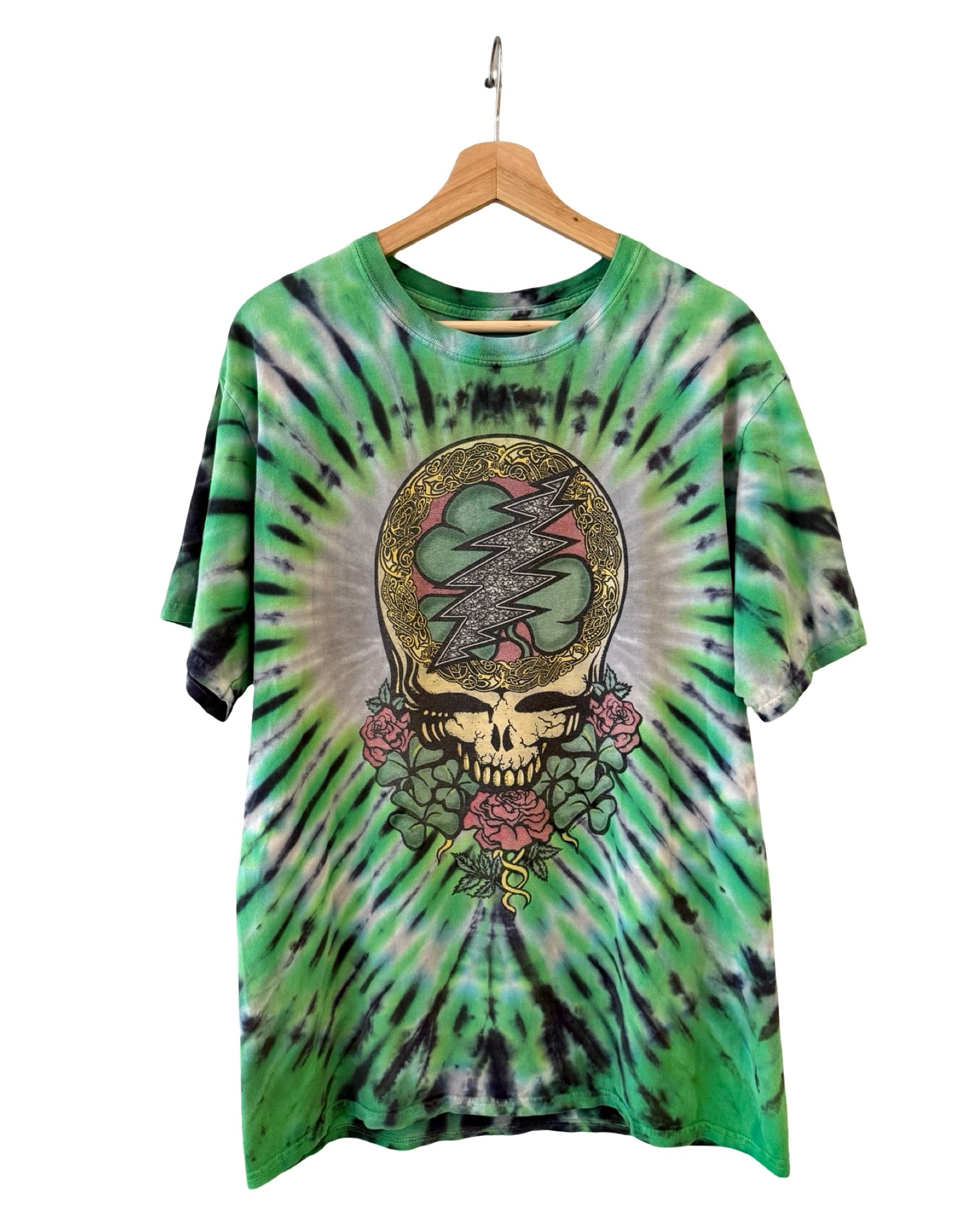Vintage 2006 Grateful Dead Shamrock Lucky Clover Tee