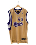 Vintage 2006 Ron Artest Sacramento Kings Adidas Authentic Gold NBA Jersey