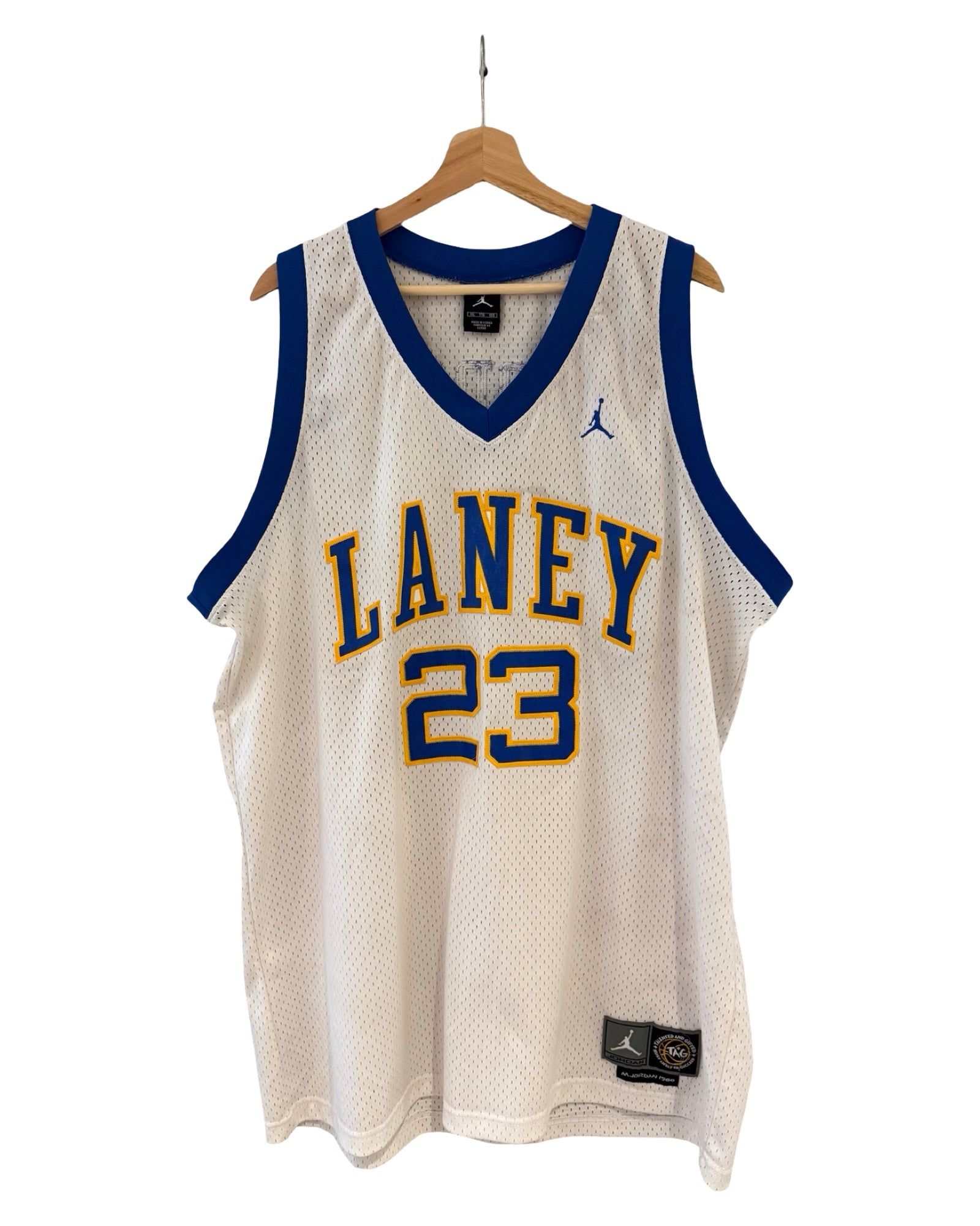 Vintage 2004 Michael Jordan #23 Laney High School Talented & Gifted NBA Jersey