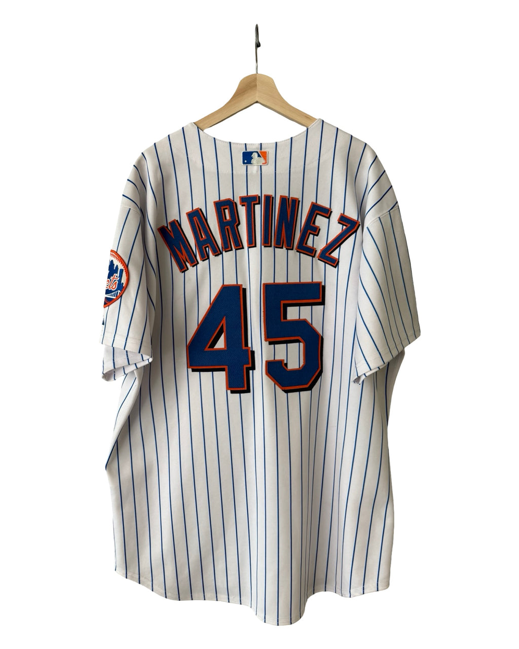 Vintage 2006 New York Mets Pedro Martinez #45 Majestic Authentic MLB Jersey
