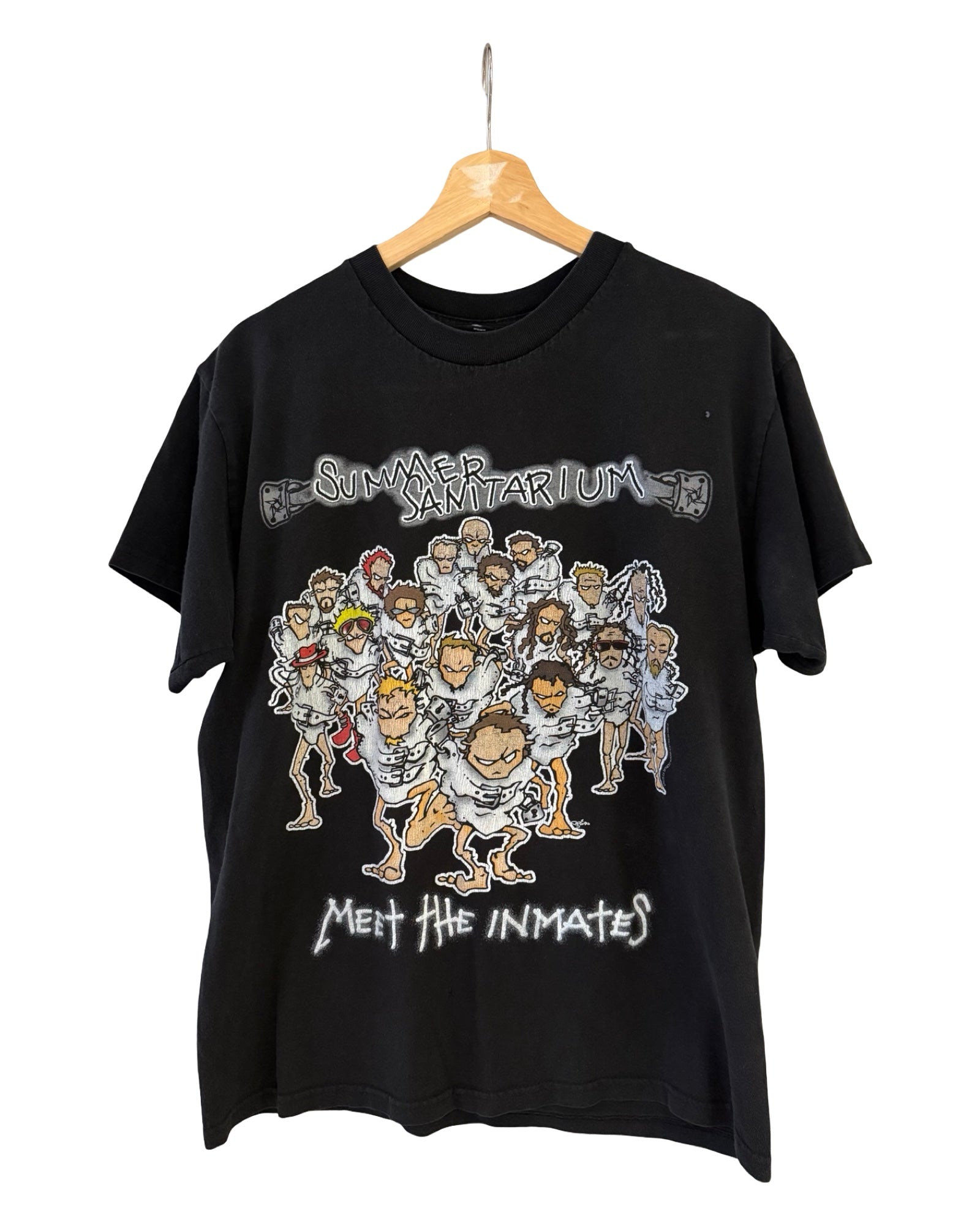 Vintage 2000 Metallica Summer Sanitarium Korn System Of A Down Tour Tee