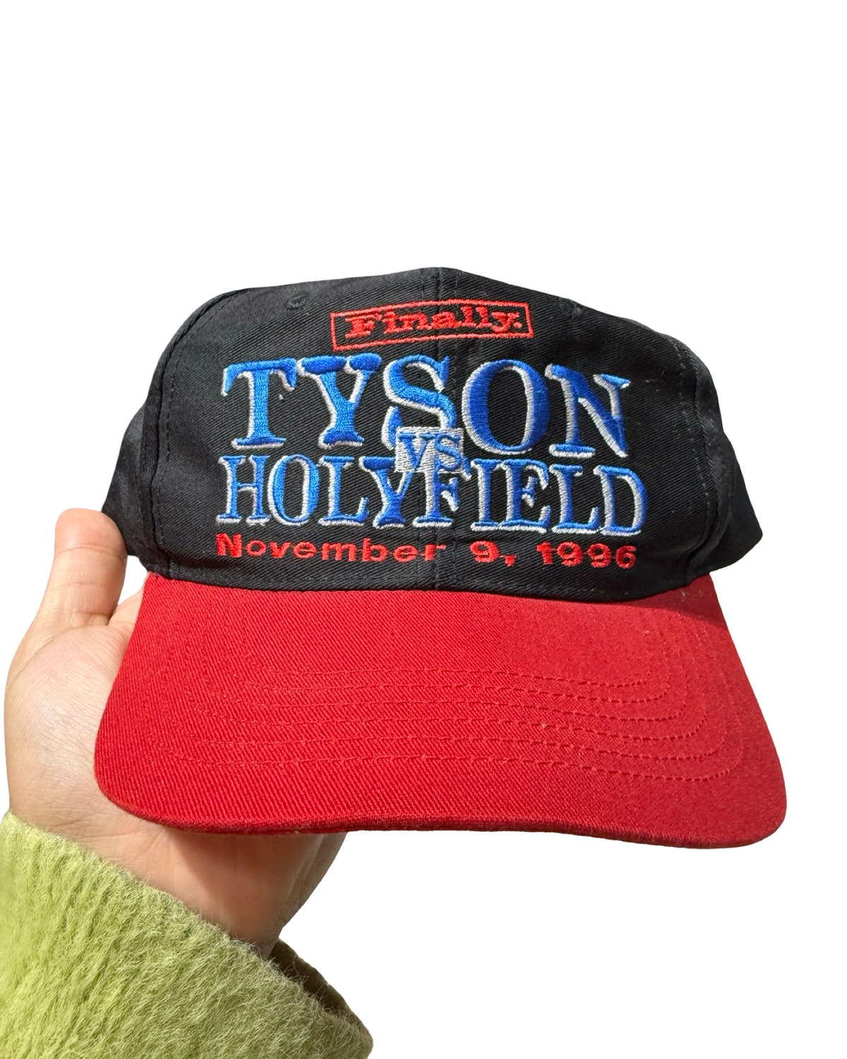 Vintage 1996 Mike Tyson v Holyfield SnapBack Hat 3rdStrike
