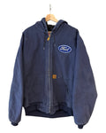 Vintage Carhartt Fuct Hooded Blue Jacket KIF Vintage