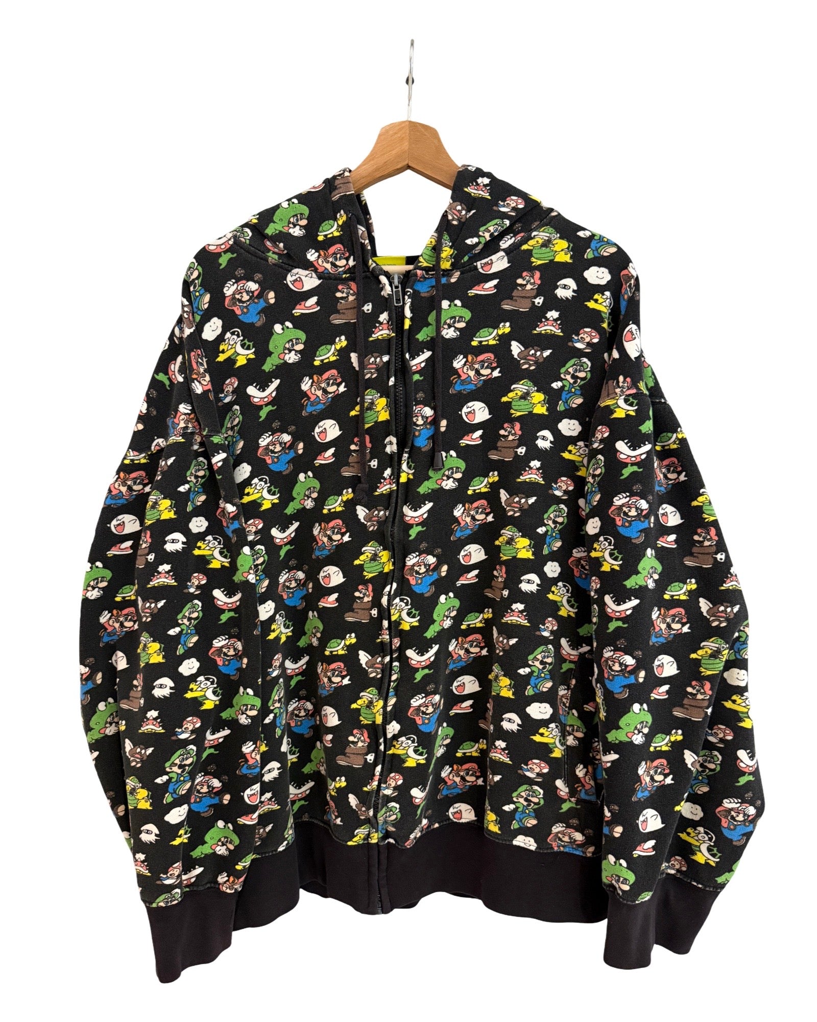 Vintage Y2K Super Mario 3 Zip Up Hoodie KIF Vintage