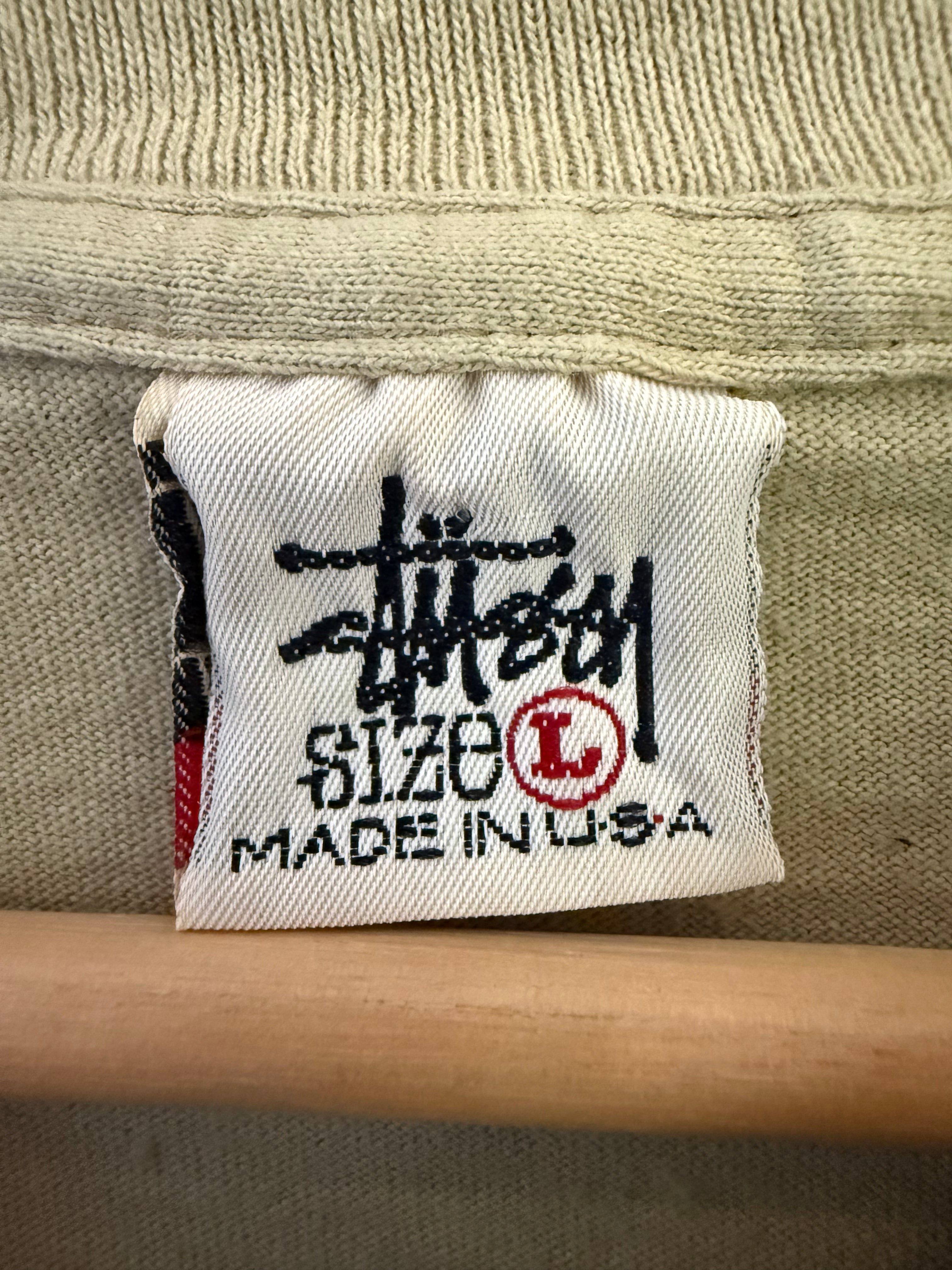 Vintage 90s Stussy Smiling Dog Tee