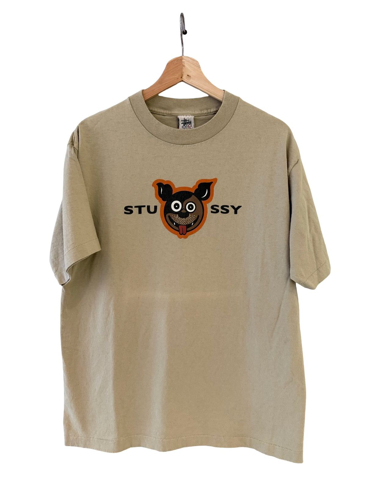 Vintage 90s Stussy Smiling Dog Tee