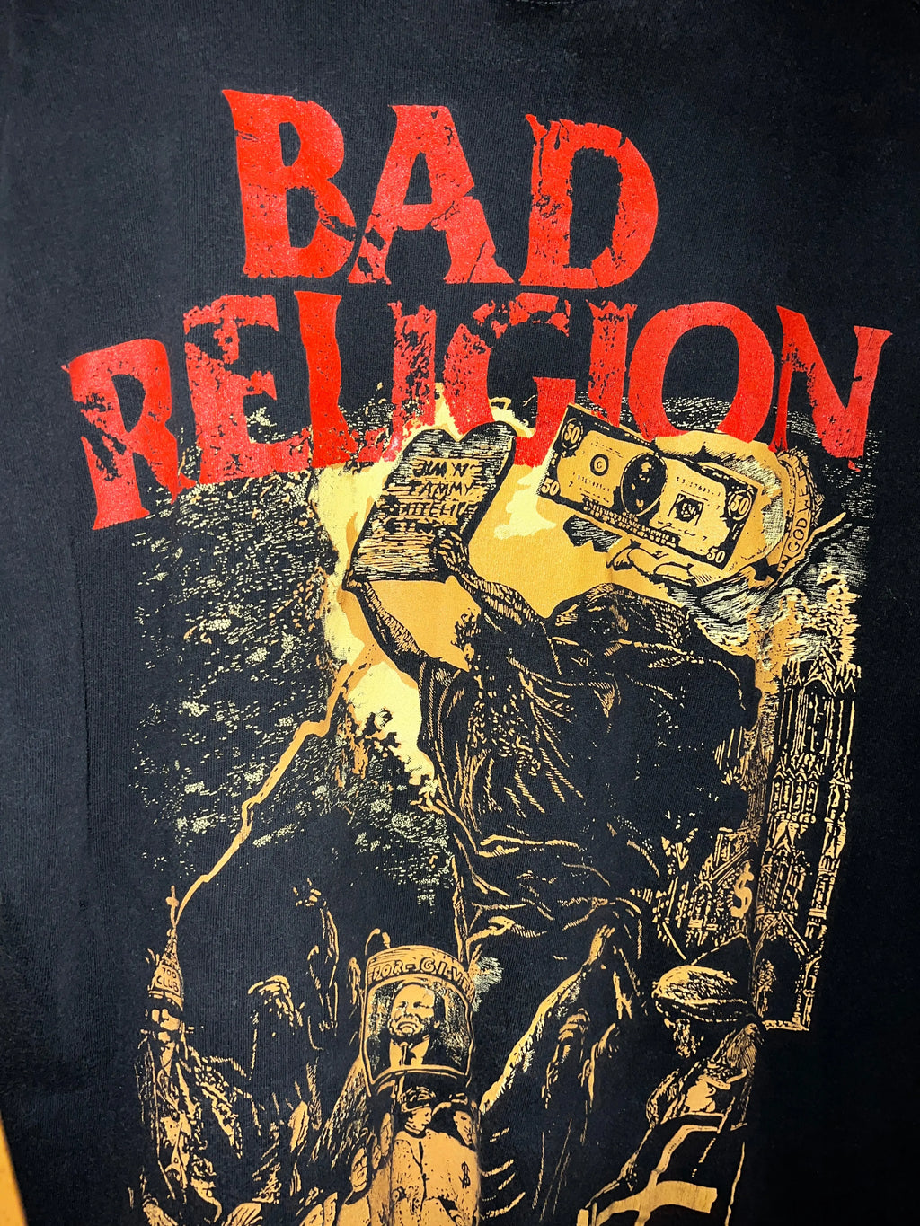 Vintage Rare 90s Bad Religion Punk Tee KIF Vintage