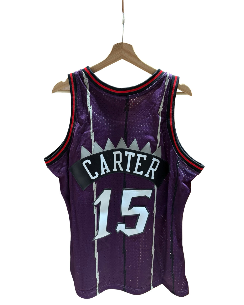 Mitchell & Ness Vince Carter Toronto Raptors 1998–99 “Big Face” Swingman jersey