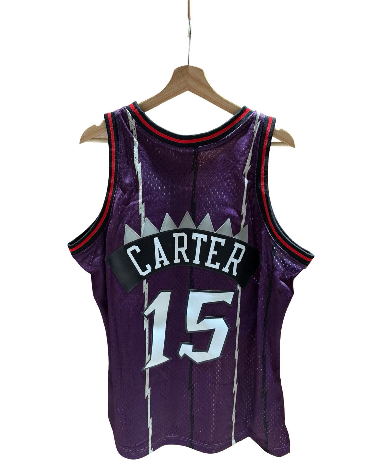 Mitchell & Ness Vince Carter Toronto Raptors 1998–99 “Big Face” Swingman jersey