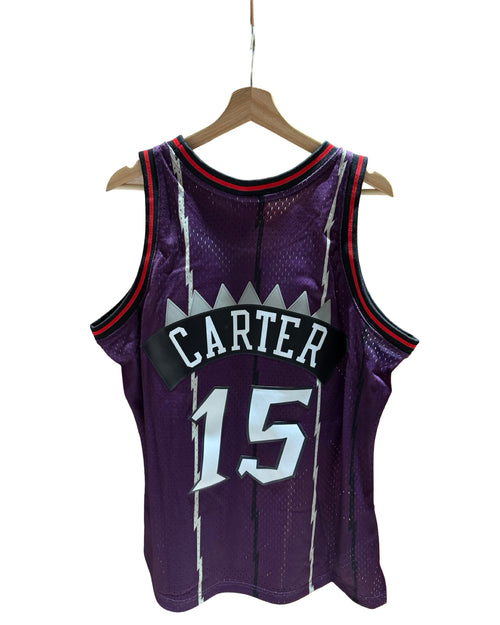 Mitchell & Ness Vince Carter Toronto Raptors 1998–99 “Big Face” Swingman jersey