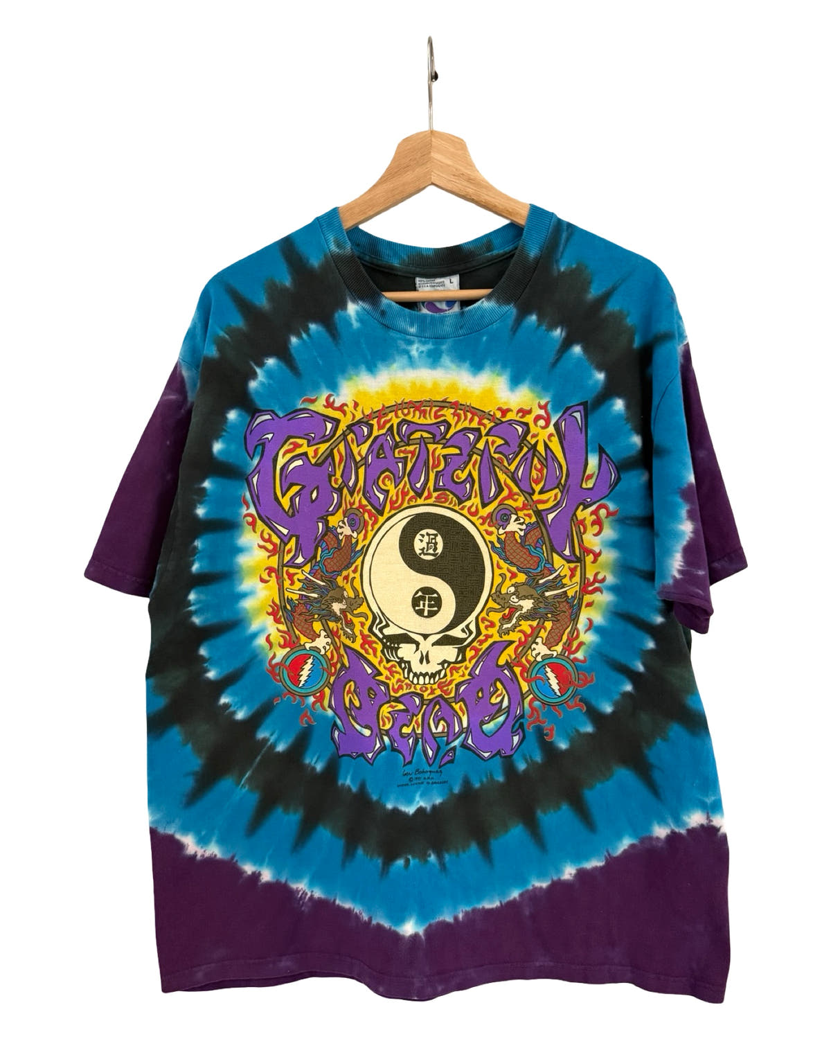 Vintage 90s Grateful Dead Chinese New Years Tee 3rdStrike