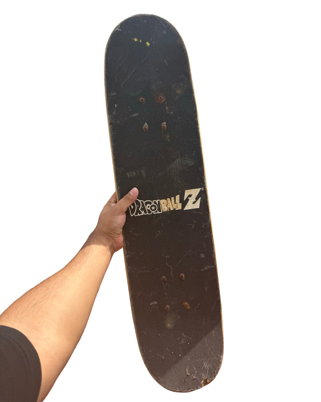 Vintage 2000 Dragon Ball Z Trunks Complete Skateboard Deck