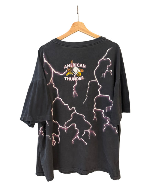 Vintage 90s American Thunder Eagle All Over Print Tee