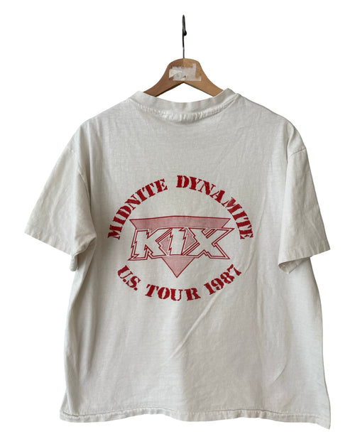 Vintage 1987 KIX Midnite Dynamite US Tour Band Tee