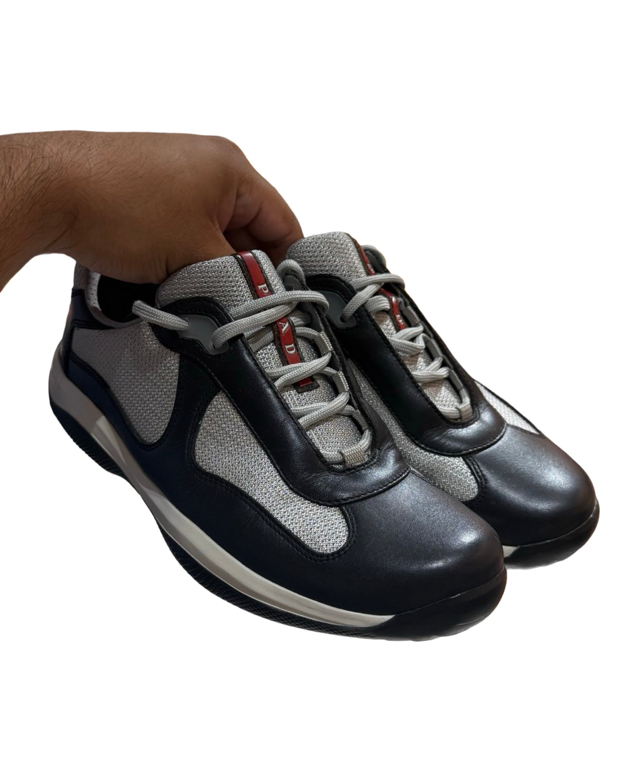 Vintage Prada Cup Sneakers Black