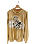 Vintage 90s History Iceberg Disney Pluto Hey Dog Sweater