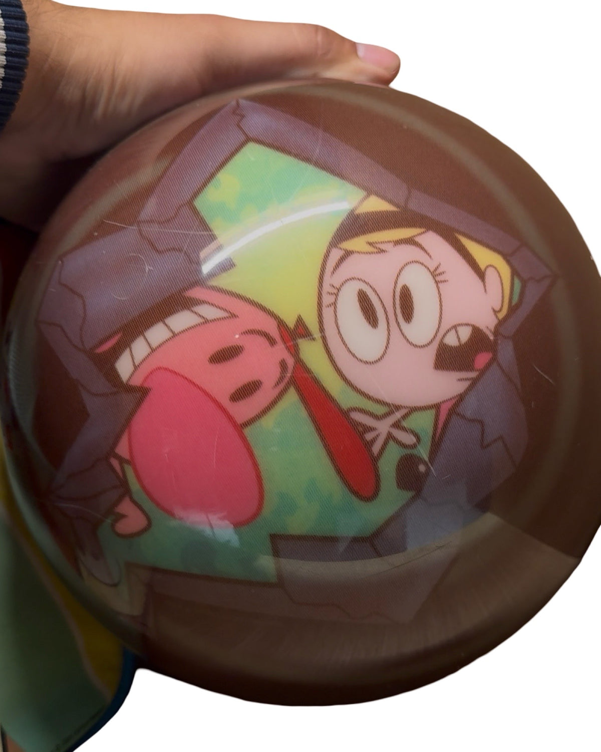 Vintage 2005 The Grim Adventures of Billy & Mandy Cartoon Network Promo Bowling Ball