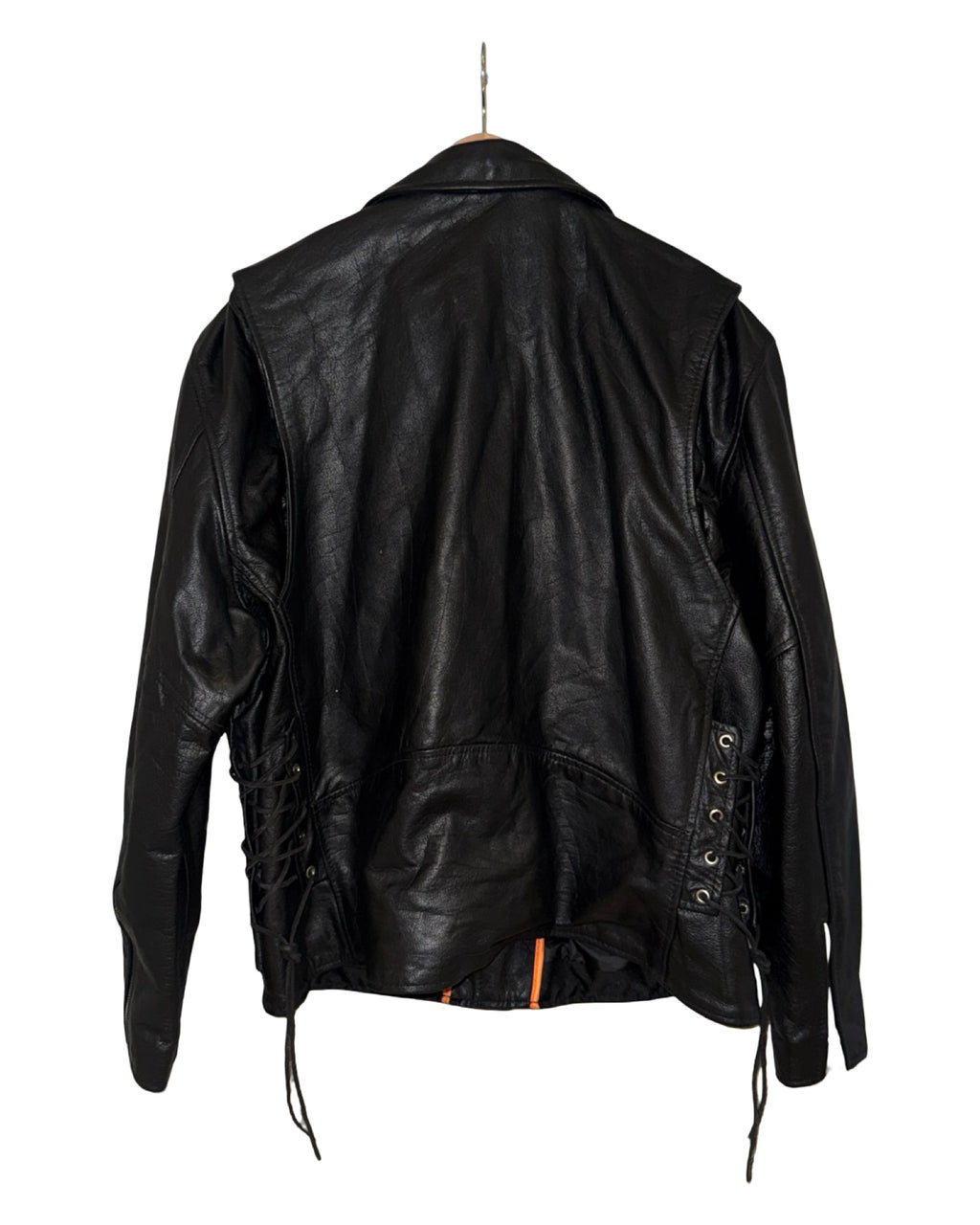 Vintage 90s Wilson Motorcycle Leather Jacket KIF Vintage