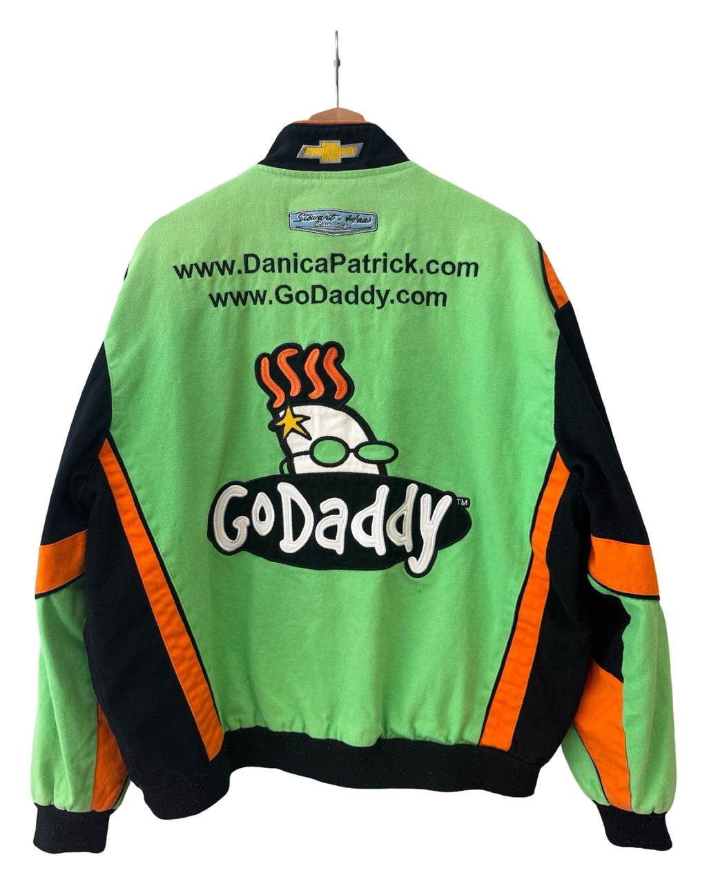 Vintage 00s Nascar Go Daddy Racing Jacket