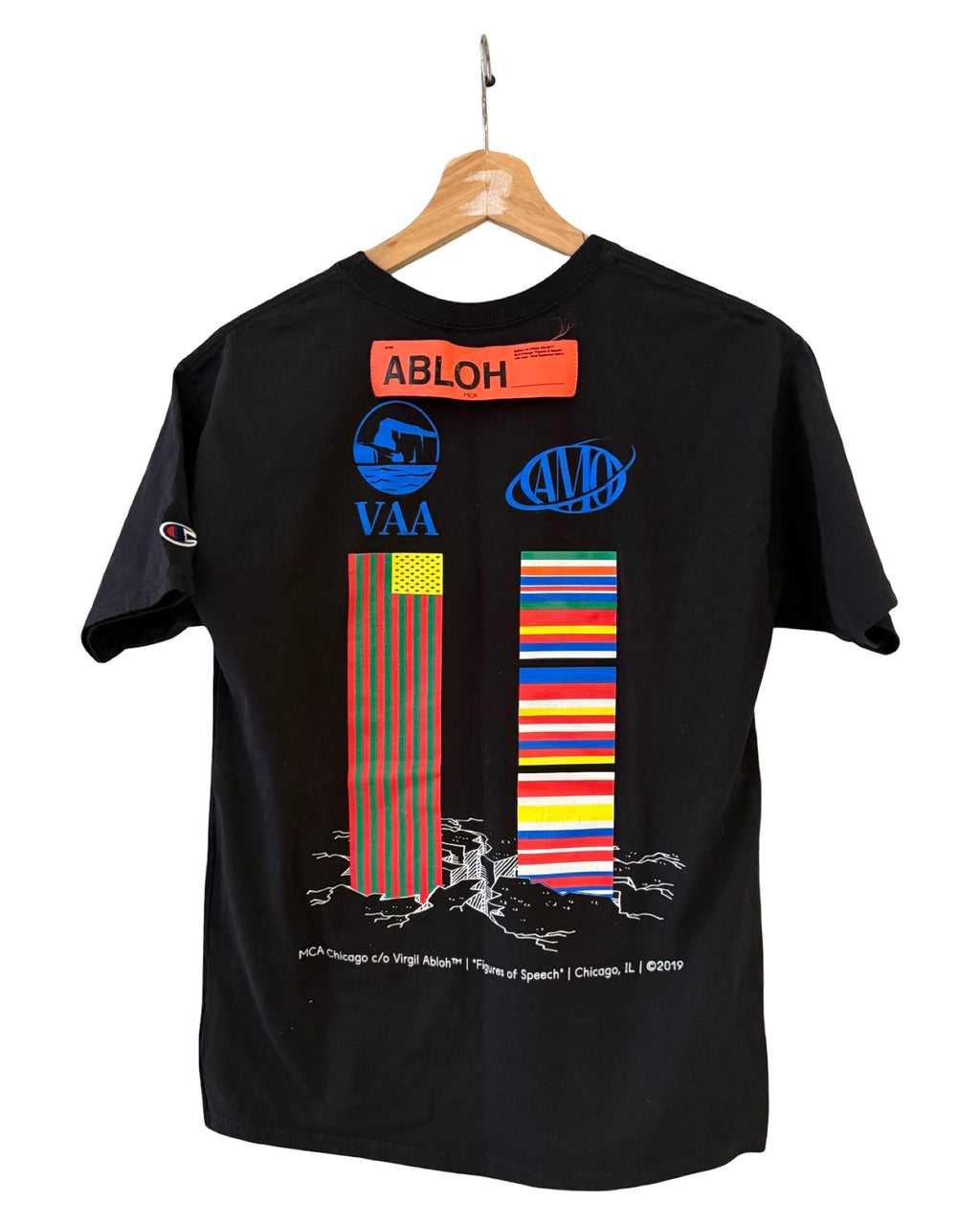 Off-White Virgil Abloh Figures Of Speech MCA Chicago Kids Shirt