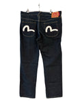 38x34 Vintage y2k Evisu Jeans Dark Blue