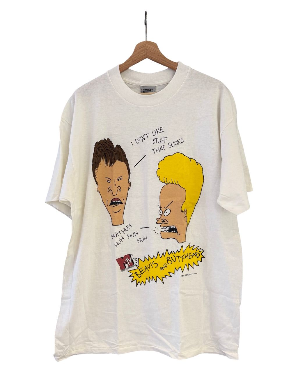 ビンテージ DS 1993年 MTV ビーバス＆バットヘッド プロモ Tシャツ