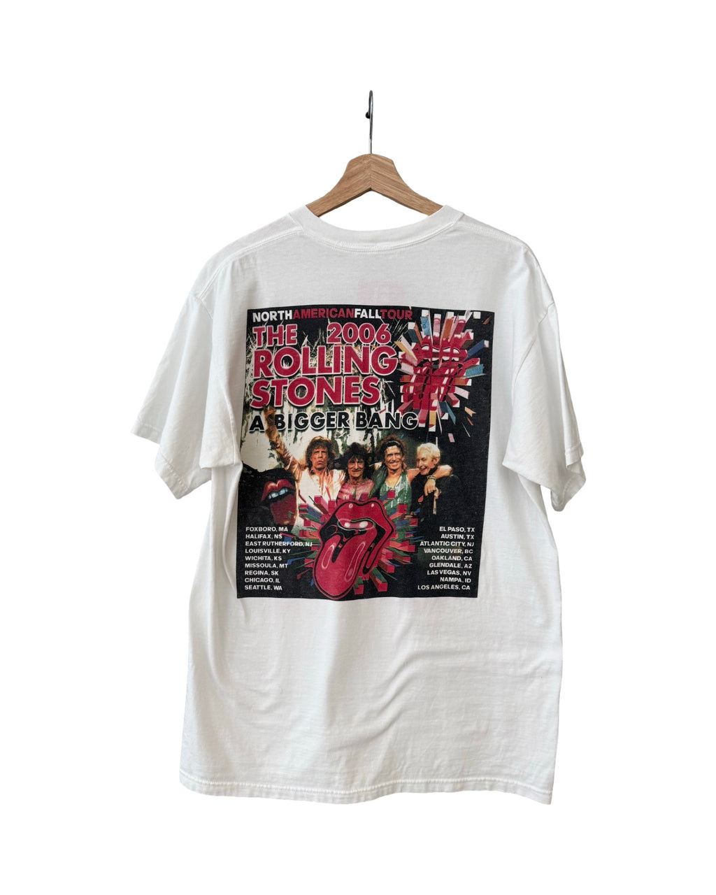 Vintage 2006 The Rolling Stones A Bigger Bang Tour Tee
