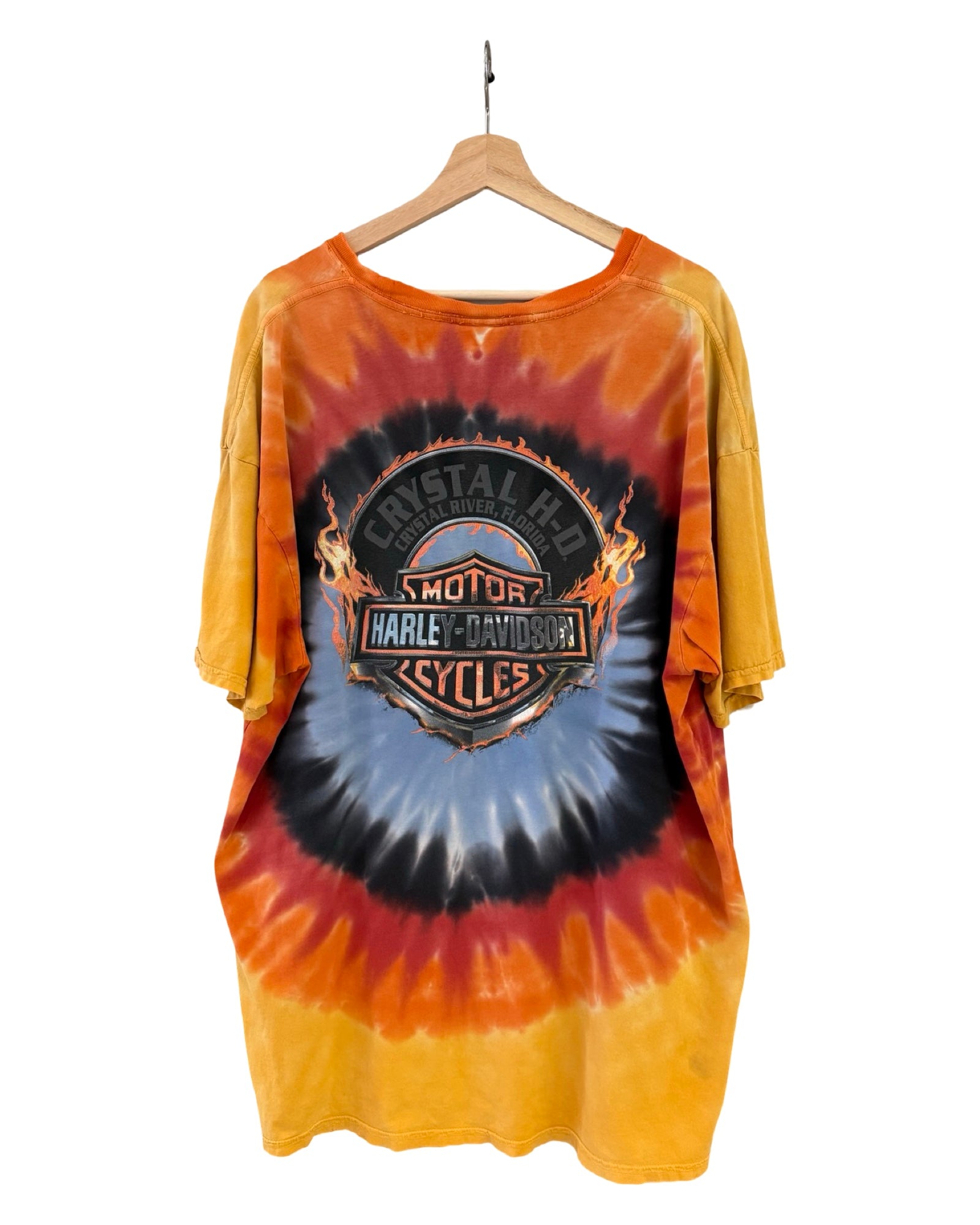 Vintage 2004 Harley Davidson Oversized Tie Dye Tee