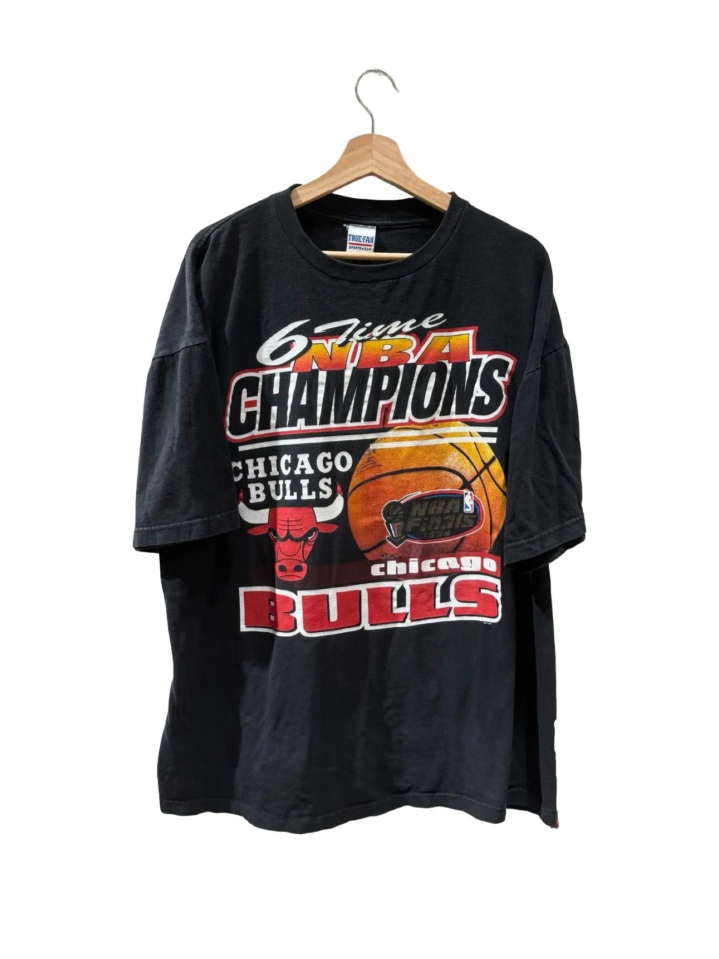 Vintage 1998 Chicago Bulls 6-Time Champions Tee KIF Vintage