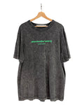 Camiseta verde con lavado ácido de Alexander Wang