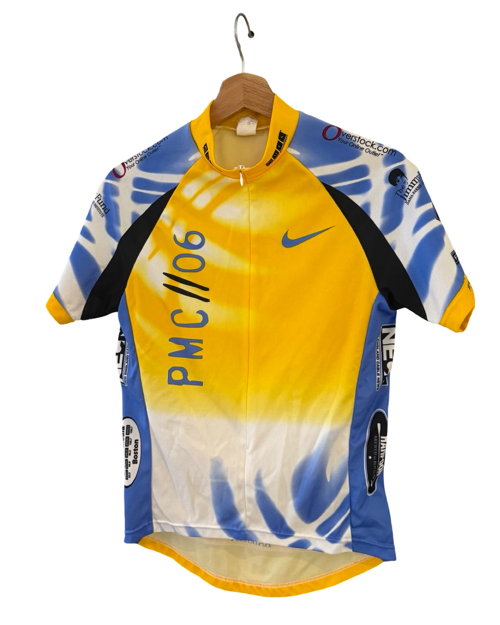 Vintage 2006 Nike PMC Pan-Mass Challenge Cycling Jersey Shirt