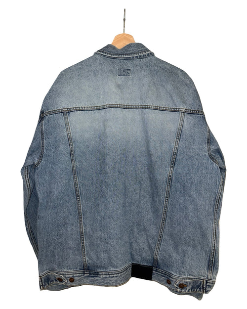Vintage 90s DKNY Oversized Patches Denim Jacket
