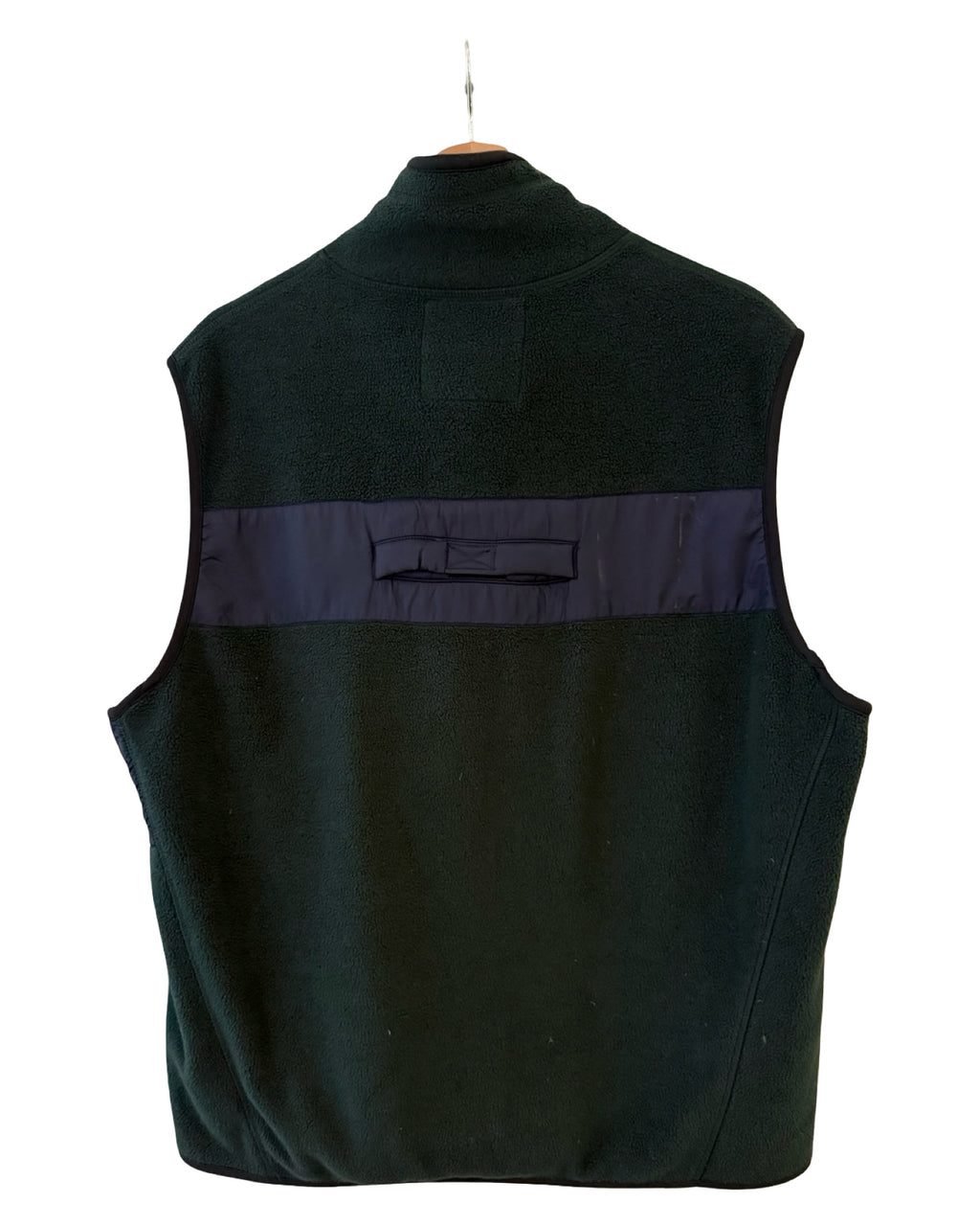 Vintage 90s Polo Jeans Ralph Lauren Green Fleece Vest