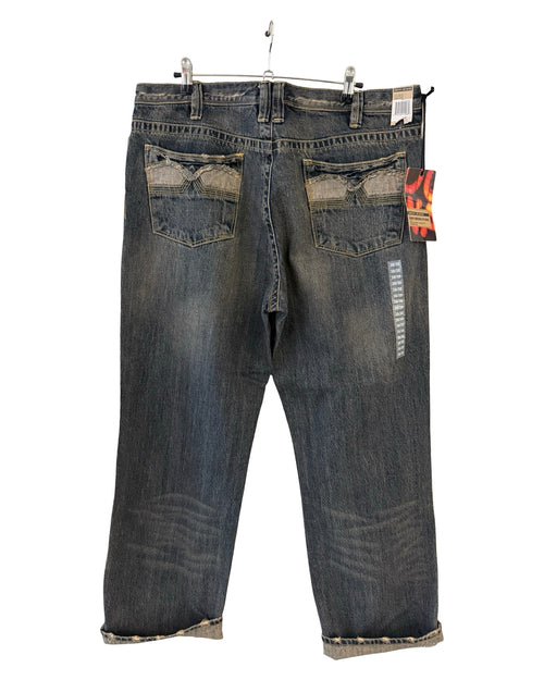 Vintage y2k DKNY Brooklyn Distressed Denim Jeans