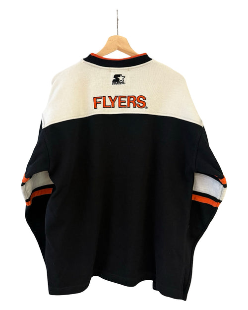 Vintage 90s Philadelphia Flyers Knit Starter Sweater