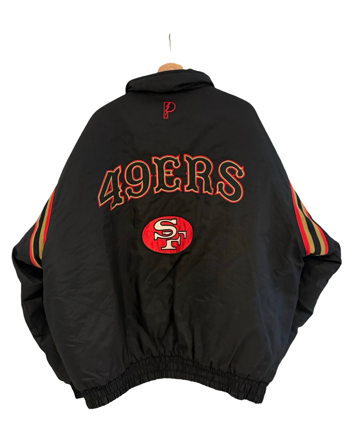 Vintage 90s San Fransisco 49ers Pro Player NFL Experience Puffer Jacket