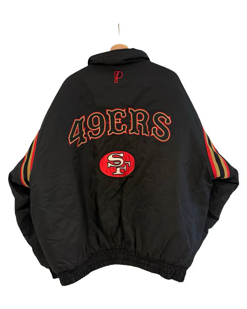 Vintage 90s San Fransisco 49ers Pro Player NFL Experience Puffer Jacket