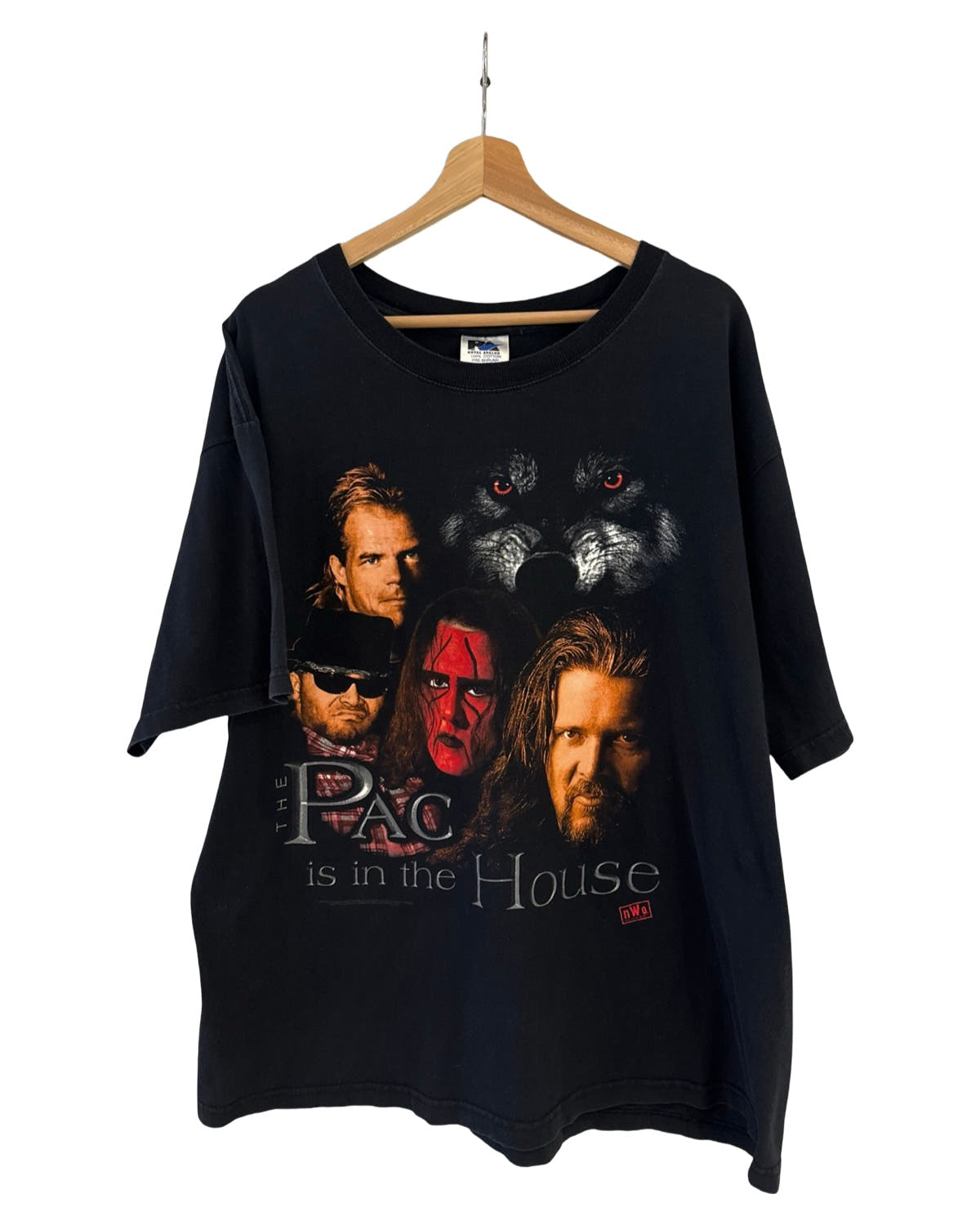 Vintage 1998 NWO WWF The Wolfpack Sting Wrestling Tee