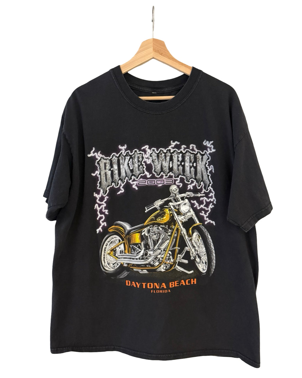 Vintage 2003 Bike Week Motorcycle Harley Tee